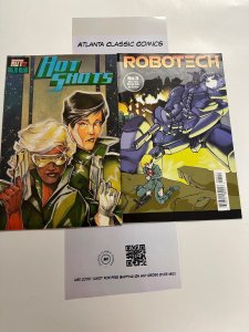 2 Indie Comics Hot Shots 3 1 Robotech # 5 78 CT6