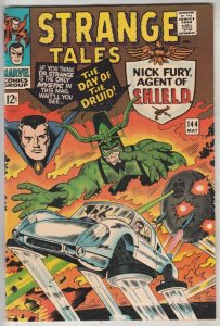 Strange Tales #144 (May-66) VF/NM High-Grade Nick Fury, S.H.I.E.L.D., Dr. Str...