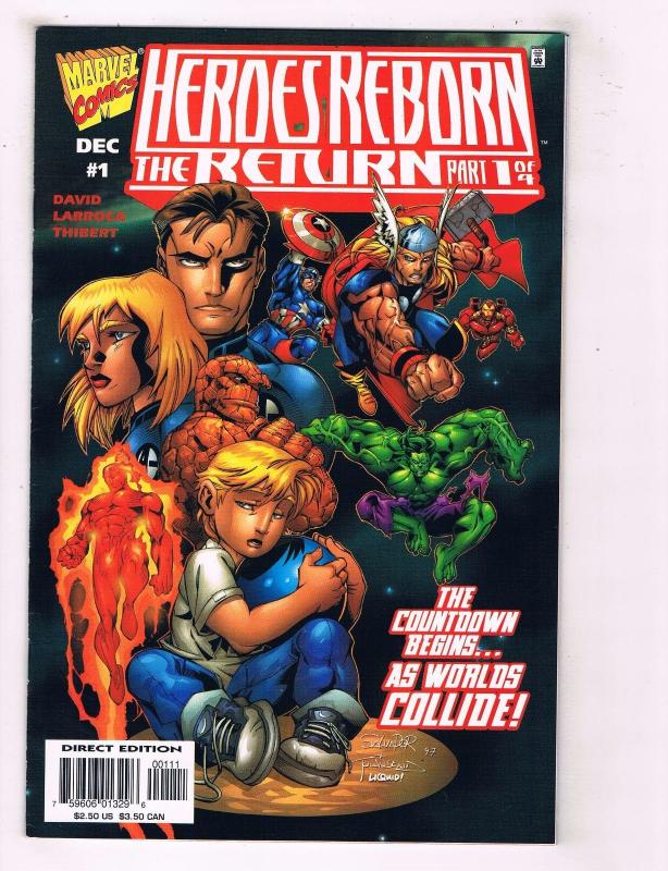 Heroes Reborn The Return Complete Marvel Comics Limited Series # 1 2 3 4 J53