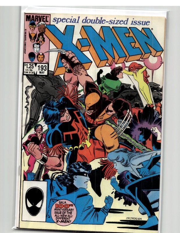 The Uncanny X-Men #193 (1985) X-Men [Key Issue]