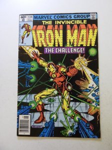 Iron Man #134 (1980) FN- condition ink back cover