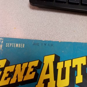 Gene Autry Comics #19 September 1948 Golden age western movie hero photo cover