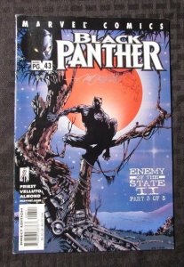 2002 BLACK PANTHER #43 SIGNED by Sal Velluto NM