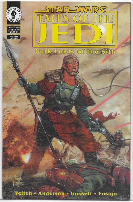 Star Wars: Tales of the Jedi -- Dark Lords of the Sith #2 of 6 FN Veitch