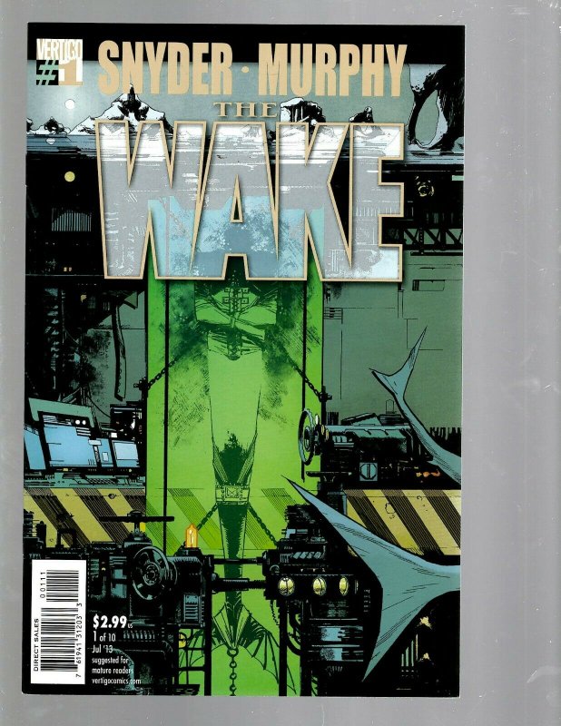 12 Comics The Wake 1 Deadwardians 1 2 3 4 5 6 7 Saucer Country 1 2 and more J446 