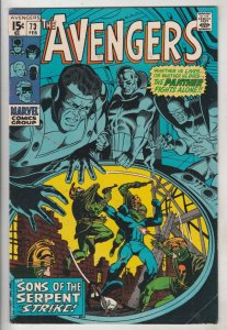 Avengers, The #73 (Feb-70) FN/VF+ High-Grade Avengers