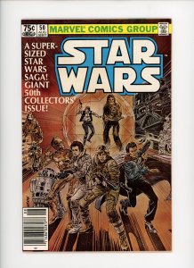Star Wars #50  1981  VF  Newsstand Edition   Palmer Cover!  Simonson Art!