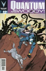 Quantum & Woody #12 Fowler Cover Comic Book 2014 - Valiant