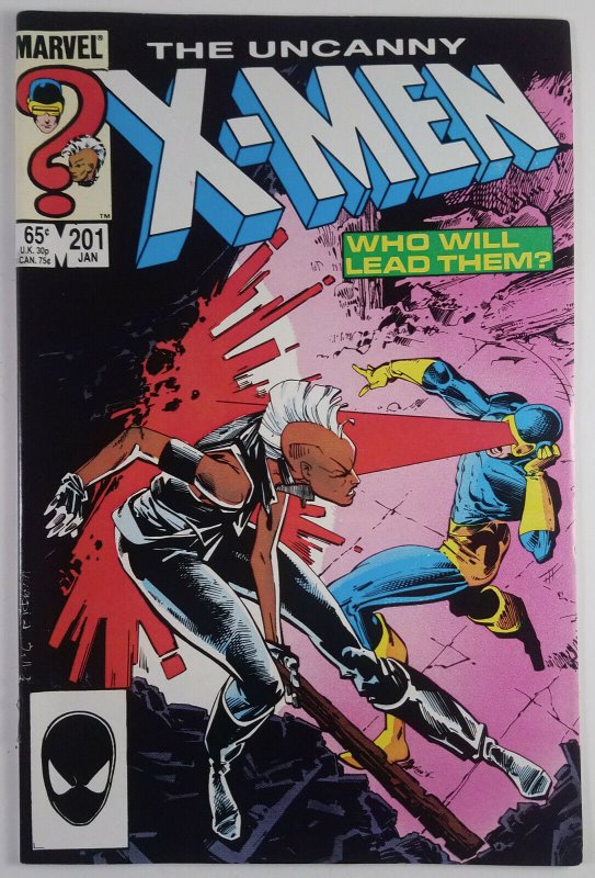 The Uncanny X-Men #201 - 1st Cable as Baby Nathan - NM - Marvel Comics 1986