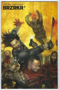BRZRKR (BERZERKER) # 1 Mike Choi Exclusive Variant NM Boom! Studios 