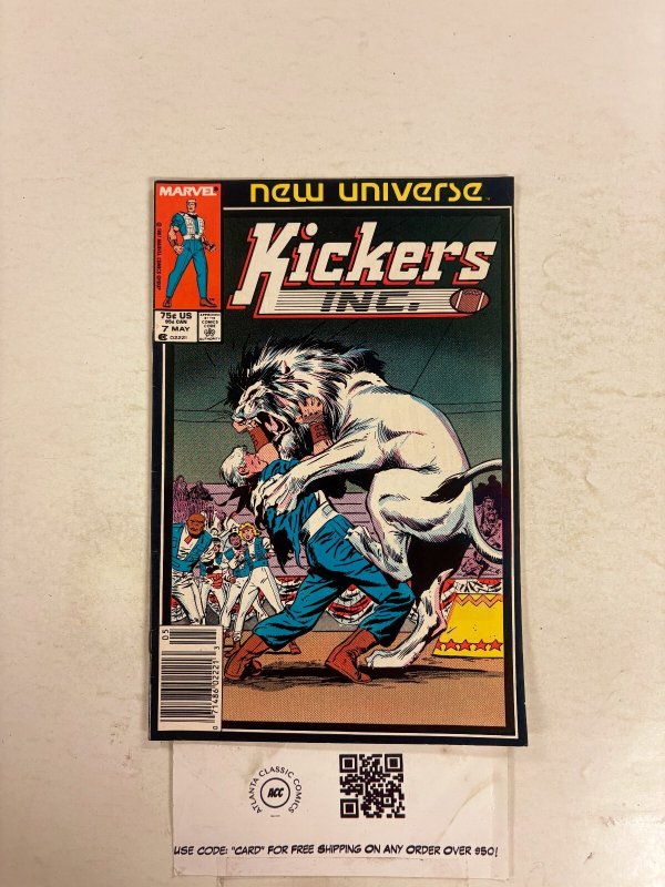 Kickers Inc. #7 VF Marvel Comic Books New Universe 22 HH104