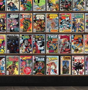Huge Lot 150+ Comics with The Punisher, Thor, Secret Defenders & More!