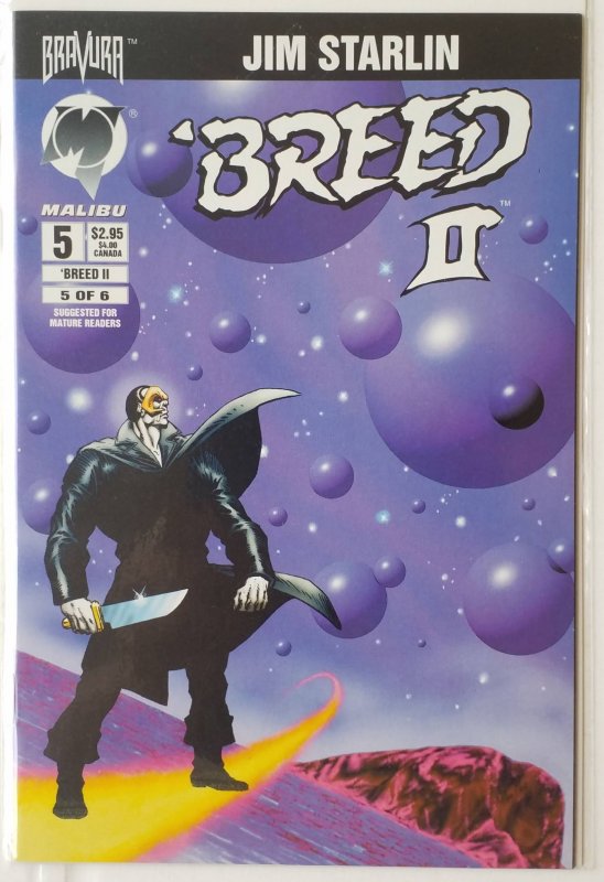 Breed II # 1, 2, 3, 4, 5, 6 (1995 Malibu Comics) Complete Series