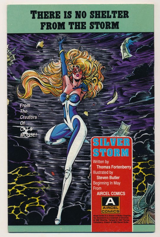 Silver Storm (1990 Aircel) #1-4 VF/NM Complete series