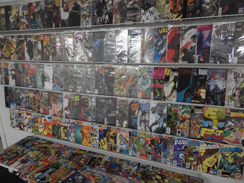 Huge Lot 160 Comics W/ Action Comics, Daredevil, Iron Man, +More! Avg VF- Cond!