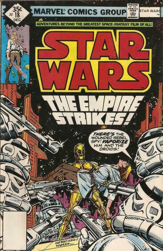 Star Wars #18A FN; Marvel | save on shipping - details inside