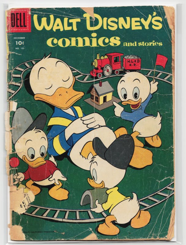 Walt Disney's Comics and Stories #183 (1955)
