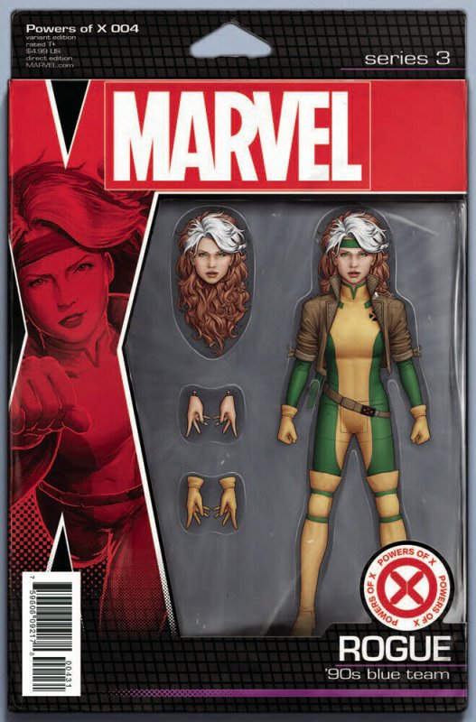 Powers Of X #4 Action Figure Variant Comic Book (Marvel, 2019) NM