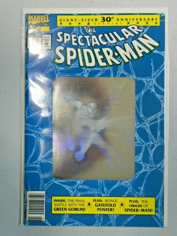 Spectacular Spider-Man #189 30th Anniversary Hologram Cover 8.0 VF (1992)