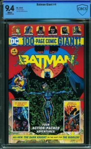 Batman Giant #4 (2019) CBCS 9.4 NM