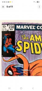 The Amazing Spider-Man #238 NM+ w/Tattooz