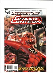 Green Lantern #54 DC Comics 2010 Geoff Johns, Atrocitus Brightest Day NM- 9.2 