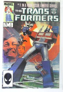 Transformers (1984 series)  #1, VF+ (Actual scan)