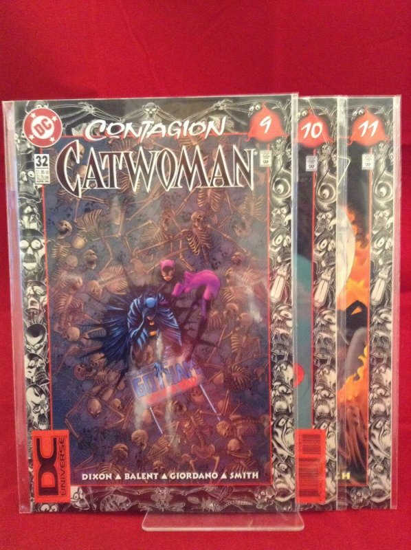 Contagion Complete Crossover 1996 DC Comics Batman Robin Catwoman Azrael