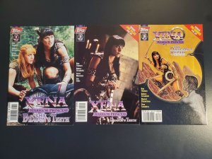 Xena Warrior Princess: the Dragon's Teeth #1-3 NM set complete Lucy Lawless|
