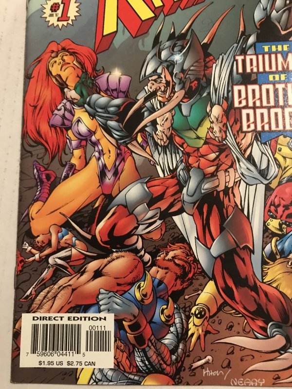 EXCITING X-PATROL #1 : DC Marvel Amalgam 6/97 NM-; X-Force Doom Patrol
