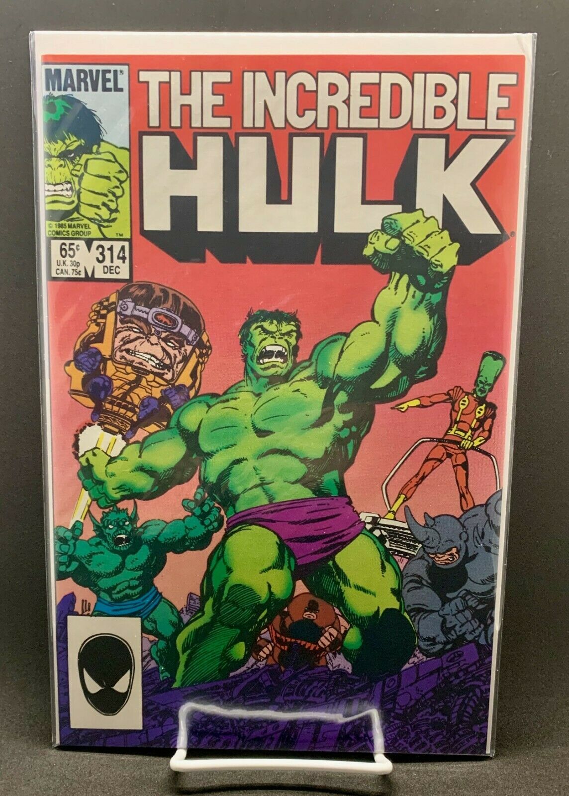 The Incredible Hulk 314 1st Print Comic Books Copper Age Marvel Incredible Hulk Hipcomic