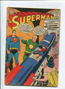 SUPERMAN #170 (GD+) *THE FISHERMAN COLLECTION*  LUTHOR AS SUPERMAN'S FATHER 1964