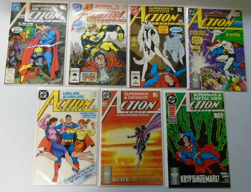 Action Comics, From:#552-599, 23 Different 8.0/VF (1984-1988)