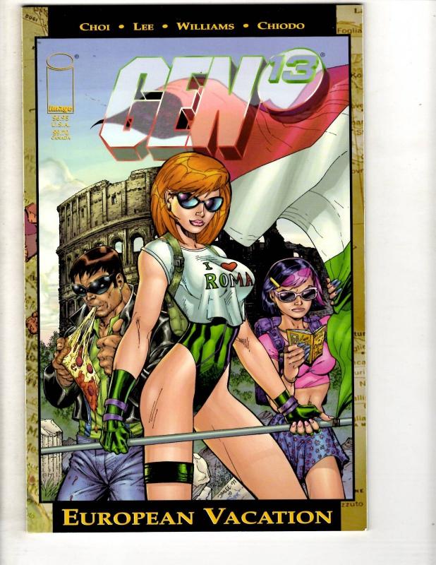 6 Gen 13 Image Comic Books Ordinary 1 2 + Vacation + Interactive 1 2 3 CR30