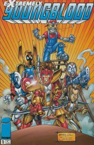 Extremely Youngblood #1 VFNM Image Comics September Sept 1996