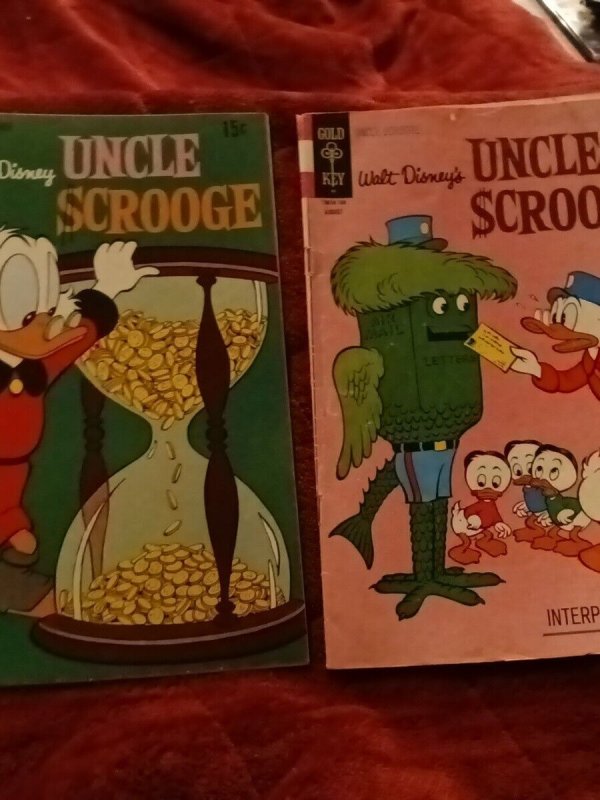 Uncle Scrooge 28 Issue Silver Bronze Age Comics Lot Run Set Collection Gold Key