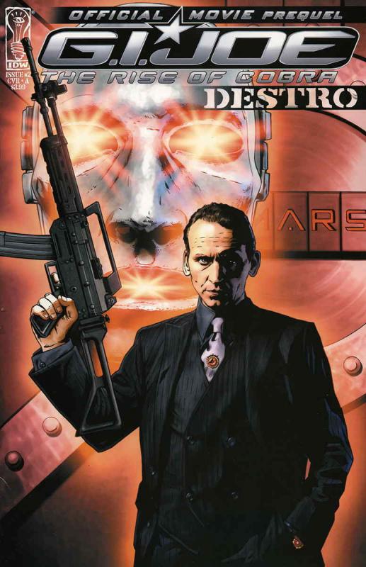 G.I. Joe Movie Prequel—Destro #2A VF; IDW | save on shipping - details inside