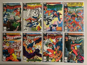 Spider-Woman comics lot #2-50 33 diff avg 6.0 (1978-83)