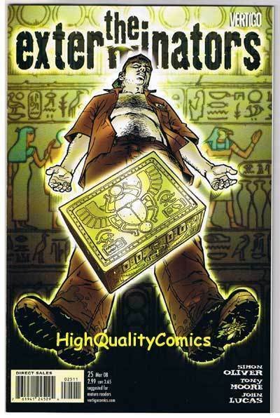 EXTERMINATORS #25, NM+, Bugs, Vermin, Roachs, 2006, more Vertigo in store