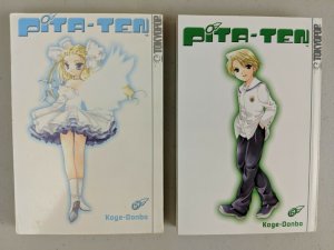 Pita Ten Vol 1-8 Full Set & Official Fan Book 1-3 (TokyoPop, 2004) Koge Donbo