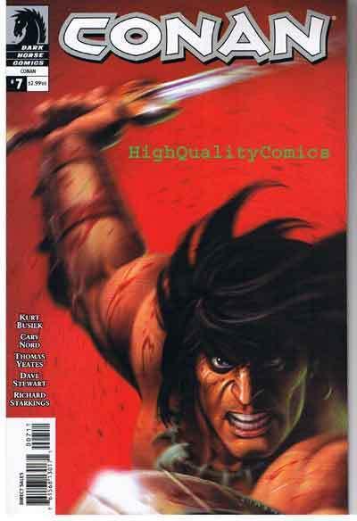 CONAN #7, NM+, Joseph Linsner, Dark Horse, Blood, 2004, more in store