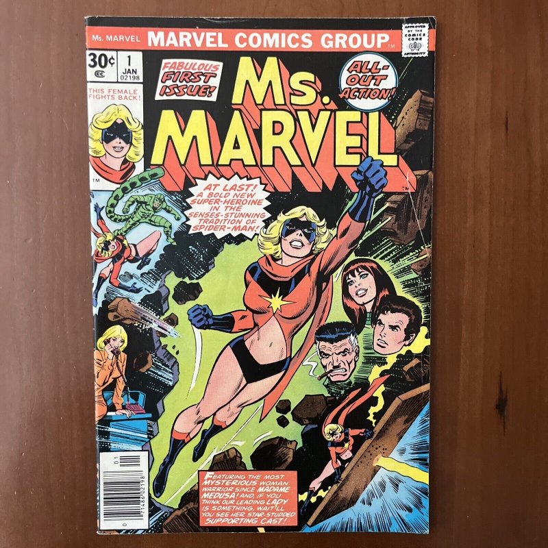 Ms. Marvel #1 1977 Marvel Comics 1st App Of Carol Danvers As Ms. Marvel ?