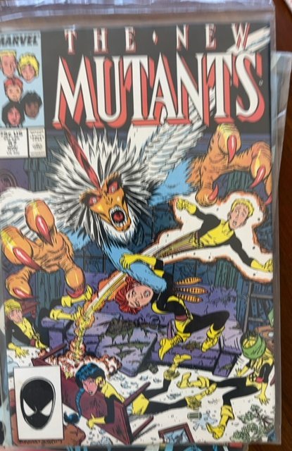 The New Mutants #57 Direct Edition (1987) New Mutants 