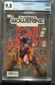 CGC Graded 9.8 X Lives of Wolverine #4 Eastman Cover (2022)