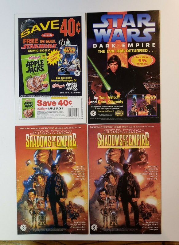 Star Wars Splinter Of The Mind's Eye #1-4 Complete Set Dark Horse NM