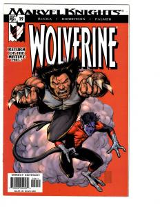 4 Wolverine Marvel Comics # 16 17 18 19 X-Men Sabretooth Nightcrawler BH14