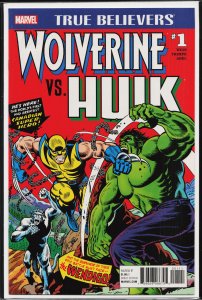 True Believers: Wolverine vs Hulk (2017) Hulk