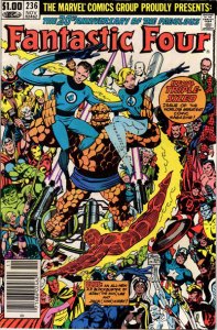 Fantastic Four (Vol. 1) #236 (Newsstand) FN ; Marvel | John Byrne