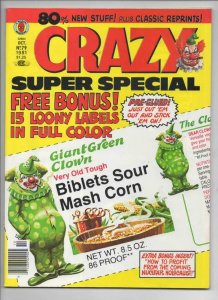 CRAZY #79 Magazine, FN+, Super Special, w/ labels, Magnum PI, 1973 1981, Marvel