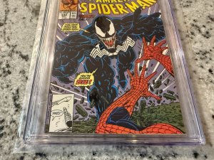 Amazing Spider-man # 332 CGC Graded 9.4 Marvel Comic Book Venom 1990 JH22